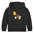 thumbnail image 1 of Instant Message - Fire and Smore - Toddler and Youth Pullover Fleece Hoodie, 1 of 6