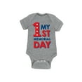 thumbnail image 1 of Instant Message - First Memorial Day - Infant Baby One Piece, 1 of 5