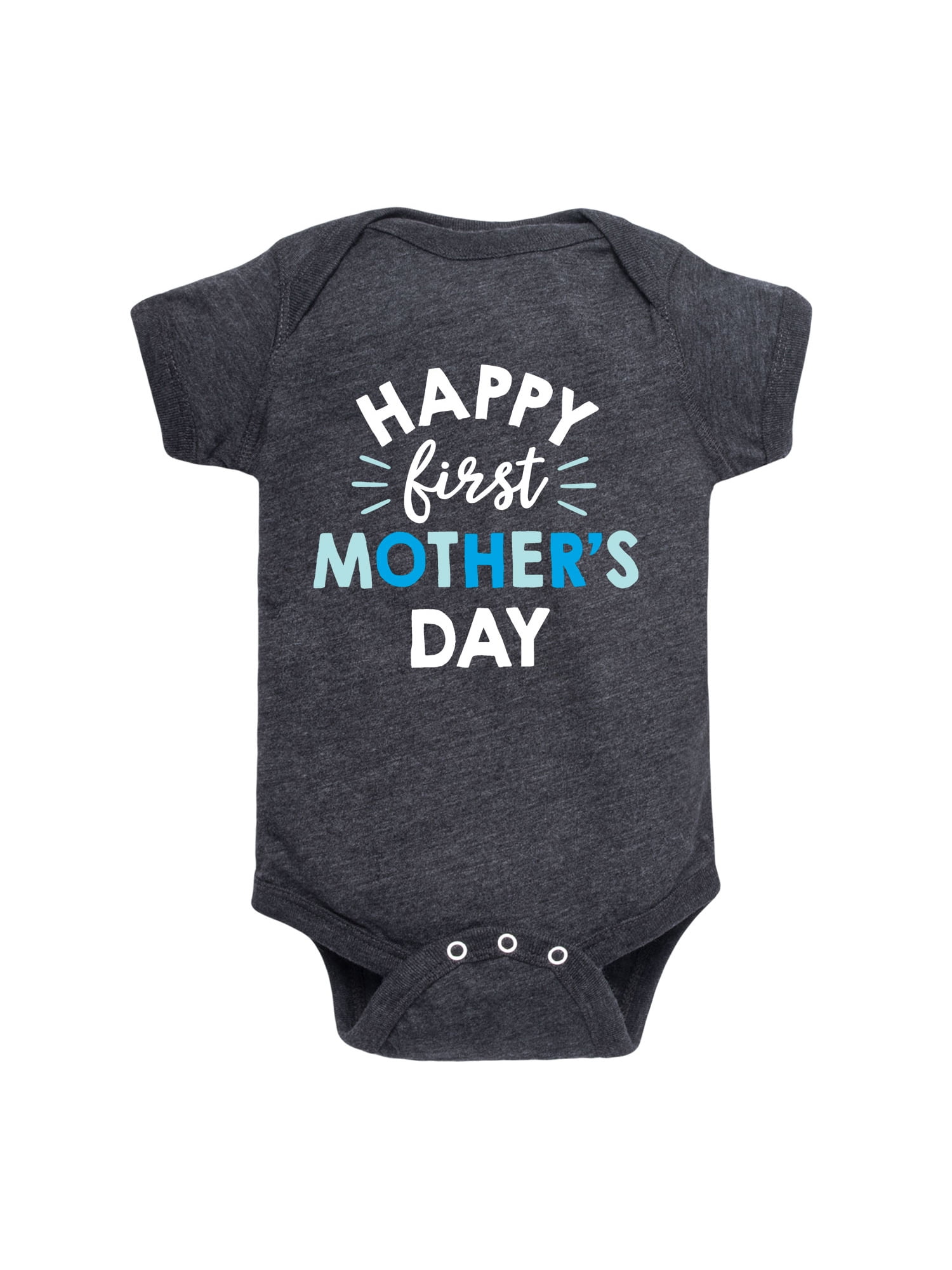 Baby Bodysuit First Mother's Day Onesie Boy First Mothers Day - Main Image