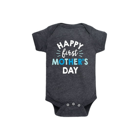 Instant Message - First Mothers Day - Infant Baby One Piece