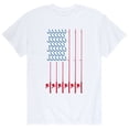 thumbnail image 1 of Instant Message - Fishing Pole Flag - Men's Short Sleeve Graphic T-Shirt, 1 of 5