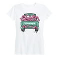 thumbnail image 1 of Instant Message - Flamingo Truck - Women's Short Sleeve Graphic T-shirt, 1 of 5
