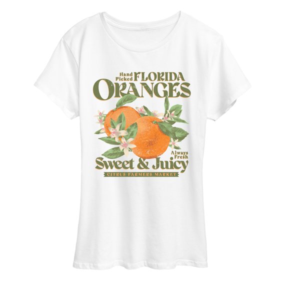 Instant Message - Florida Oranges - Women's Short Sleeve Graphic T-Shirt