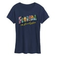 thumbnail image 1 of Instant Message - Florida Postcard  - Women's Short Sleeve Graphic T-Shirt, 1 of 6