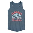 thumbnail image 1 of Instant Message - Florida Sunshine Graphic Racerback Tank, 1 of 5