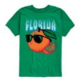 thumbnail image 1 of Instant Message - Florida, The Sunshine State Orange - Toddler & Youth Short Sleeve Graphic T-Shirt, 1 of 6