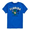 thumbnail image 1 of Instant Message - Florida, The Sunshine State - Toddler & Youth Short Sleeve Graphic T-Shirt, 1 of 6
