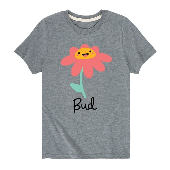 Instant Message - Flower Bud - Kids Short Sleeve T-Shirt