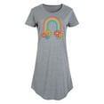 thumbnail image 1 of Instant Message - Flowers and Rainbows - Women's Any Way Dress, 1 of 1
