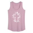 thumbnail image 1 of Instant Message - Foliage Cross - Women's Racerback Tank Top, 1 of 6