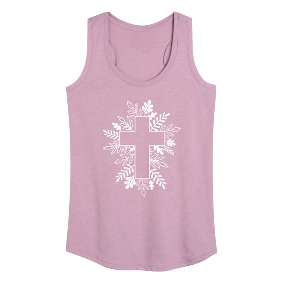 Instant Message - Foliage Cross - Women's Racerback Tank Top