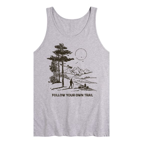 Instant Message - Follow Your Own Trail - Men's Jersey Tank Top