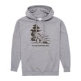 thumbnail image 1 of Instant Message - Follow Your Own Trail - Men's Pullover Hooded Fleece Sweatshirt, 1 of 6