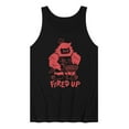 thumbnail image 1 of Instant Message - Football - Fired Up - Men's Jersey Tank Top, 1 of 5