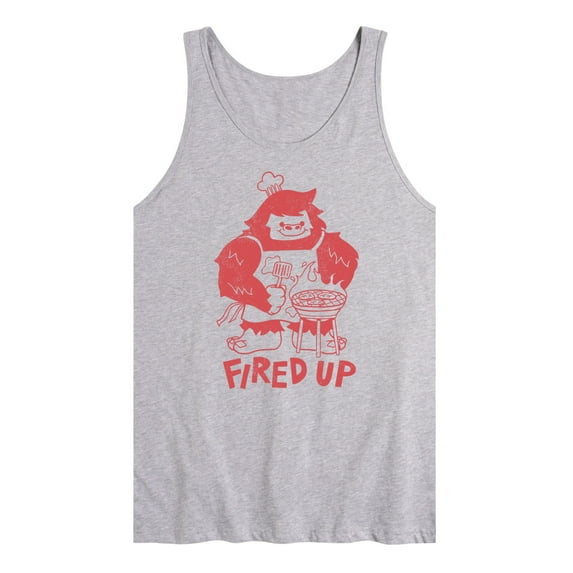 Instant Message - Football - Fired Up - Men's Jersey Tank Top