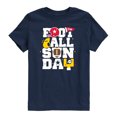 thumbnail image 1 of Instant Message - Football Sunday Icons - Toddler Boys Short Sleeve Graphic T-Shirt, 1 of 6