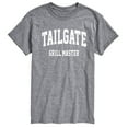 thumbnail image 1 of Instant Message - Football - Tailgate Grill Master - Men's Short Sleeve Graphic T-Shirt, 1 of 5