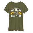 thumbnail image 1 of Instant Message - Football and Fall Y'all Short Sleeve Graphic T-Shirt, 1 of 5
