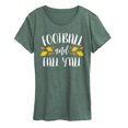 thumbnail image 1 of Instant Message - Football and Fall Y'all Short Sleeve Graphic T-Shirt, 1 of 6