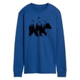 thumbnail image 1 of Instant Message - Forest Bear Silhouette Long Sleeve Graphic T-Shirt, 1 of 5