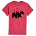 thumbnail image 1 of Instant Message - Forest Bear Silhouette - Men's Short Sleeve Graphic T-Shirt, 1 of 5