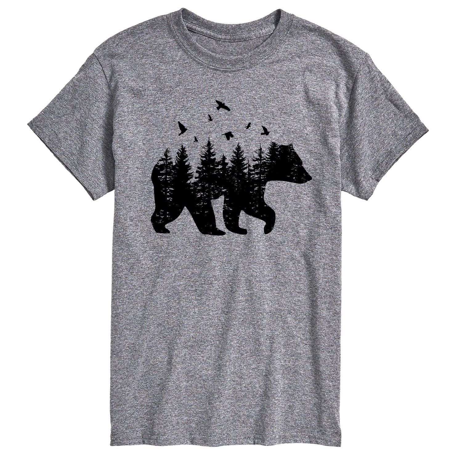 【AMBLER】 Running bear graphic short sleeve t-shirt/追跡付 Instant-Message-Forest-Bear-