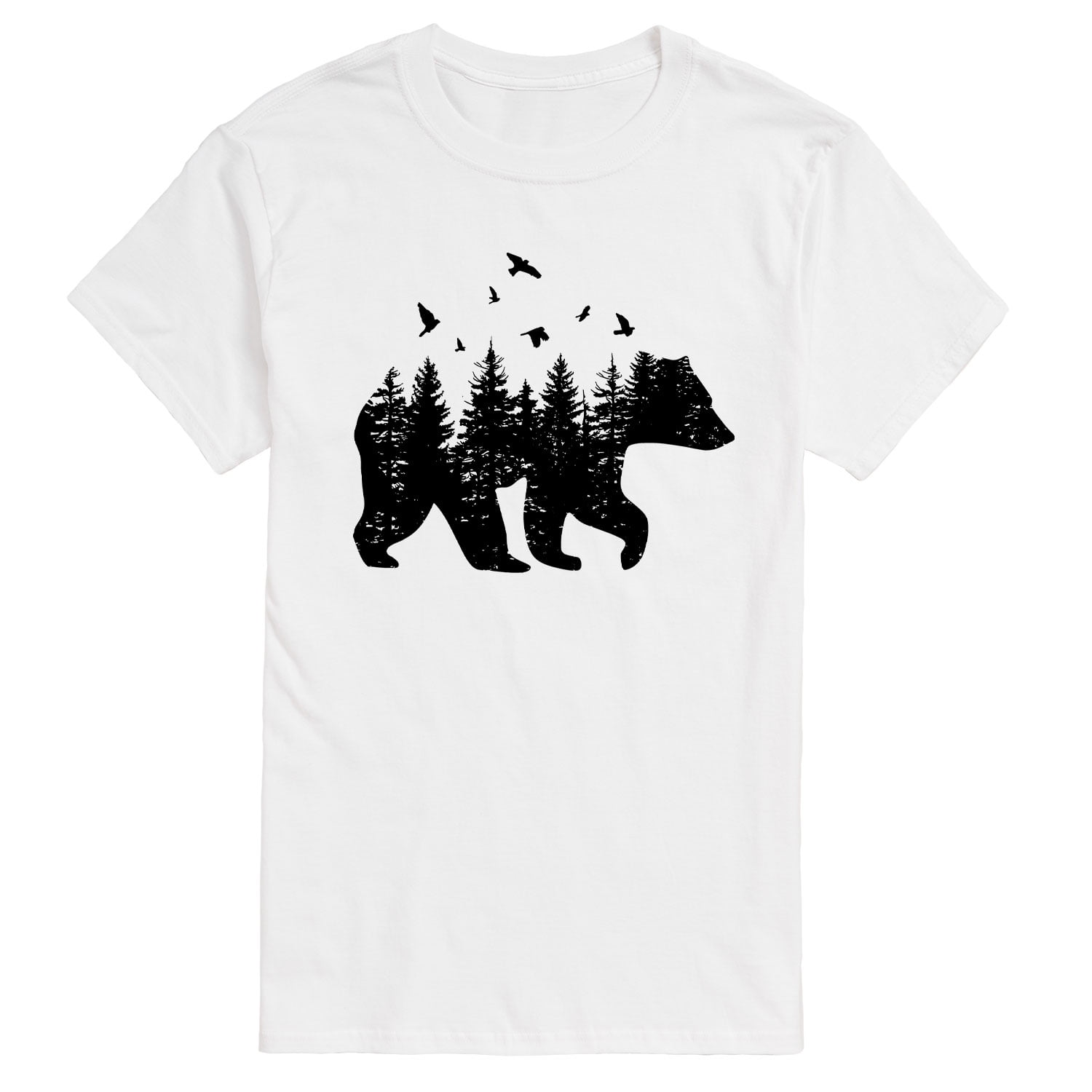 【AMBLER】 Running bear graphic short sleeve t-shirt/追跡付 Instant-Message-Forest-Bear-
