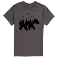 thumbnail image 1 of Instant Message - Forest Bear Silhouette - Men's Short Sleeve Graphic T-Shirt, 1 of 5