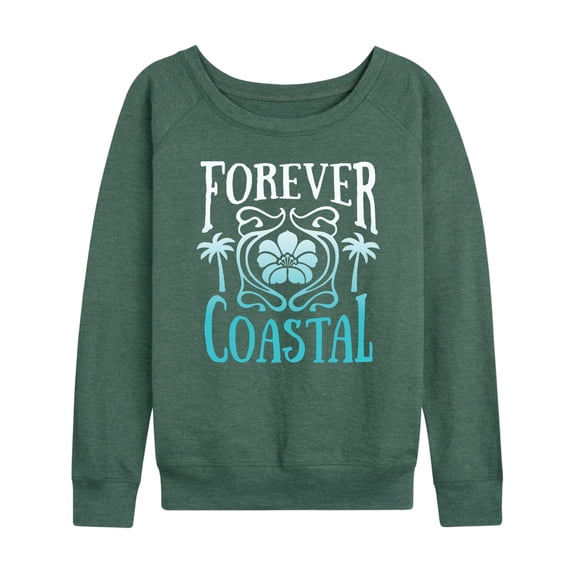 Instant Message - Forever Coastal - Women's Lightweight French Terry Long Sleeve Shirt