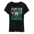 thumbnail image 1 of Instant Message - Forever Coastal - Women's Short Sleeve Graphic T-Shirt, 1 of 6