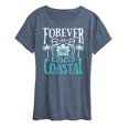 thumbnail image 1 of Instant Message - Forever Coastal - Women's Short Sleeve Graphic T-Shirt, 1 of 6
