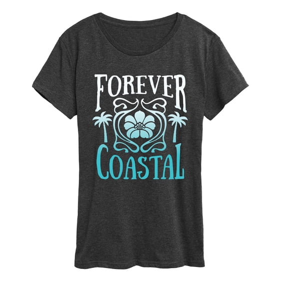 Instant Message - Forever Coastal - Women's Short Sleeve Graphic T-Shirt
