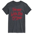 thumbnail image 1 of Instant Message - Forever With My Lover Short Sleeve Graphic T-Shirt, 1 of 5