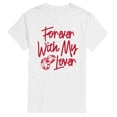 thumbnail image 1 of Instant Message - Forever With My Lover Short Sleeve Graphic T-Shirt, 1 of 5