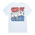 thumbnail image 1 of Instant Message - Fourth Of July Crew - Toddler & Youth Short Sleeve Graphic T-Shirt, 1 of 6