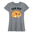 thumbnail image 1 of Instant Message - Fox Off - Women's Short Sleeve Graphic T-Shirt, 1 of 5