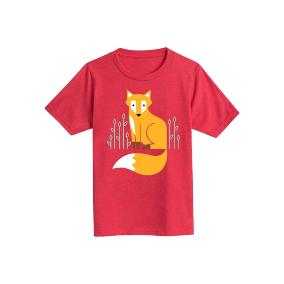 Instant Message - Fox Scene  - Youth Short Sleeve Tee