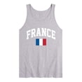 thumbnail image 1 of Instant Message - France Flag - Men's Jersey Tank Top, 1 of 5