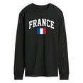 thumbnail image 1 of Instant Message - France Flag - Men's Long Sleeve T-Shirt, 1 of 6