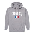 thumbnail image 1 of Instant Message - France Flag - Men's Pullover Hooded Fleece Sweatshirt, 1 of 6