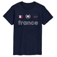 thumbnail image 1 of Instant Message - France Soccer Jersey Short Sleeve Graphic T-Shirt, 1 of 5