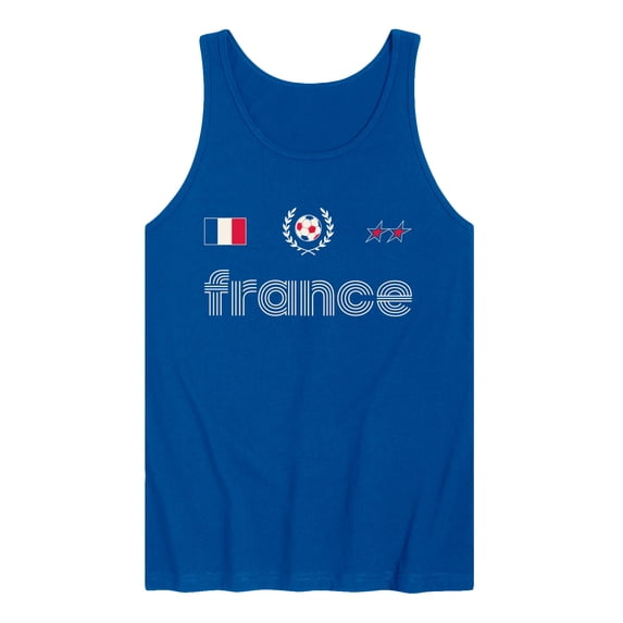 Instant Message - France Soccer Jersey Graphic Tank Top