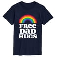 thumbnail image 1 of Instant Message - Free Dad Hugs - Men's Short Sleeve Graphic T-Shirt, 1 of 5