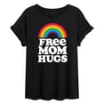 thumbnail image 1 of Instant Message - Free Mom Hugs Relaxed Fit T-Shirt, 1 of 5
