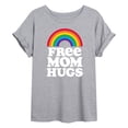thumbnail image 1 of Instant Message - Free Mom Hugs Oversized Graphic T-Shirt, 1 of 5