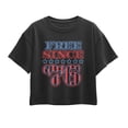 thumbnail image 1 of Instant Message - Free Since 76 Short Sleeve Boxy Graphic T-Shirt, 1 of 5