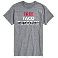 thumbnail image 1 of Instant Message - Free Taco Tuesday  - Men's Short Sleeve Graphic T-Shirt, 1 of 6