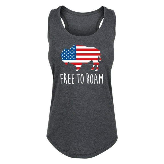 Instant Message - Free To Roam V3 - Women's Racerback Tank