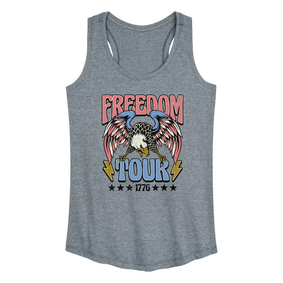 Instant Message - Freedom Tour 1776 - Women's Racerback Tank Top