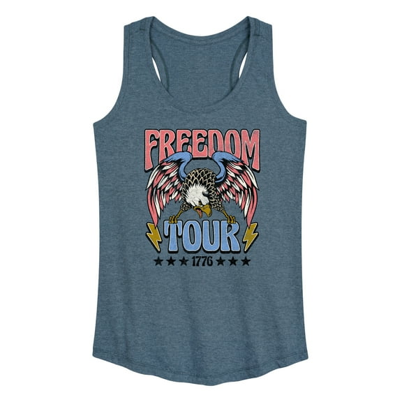 Instant Message - Freedom Tour 1776 - Women's Racerback Tank Top